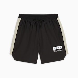 FUSE 7" 4-way Men's Training Stretch Shorts, PUMA Black-Putty, extralarge-IND